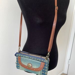 Small denim bag.